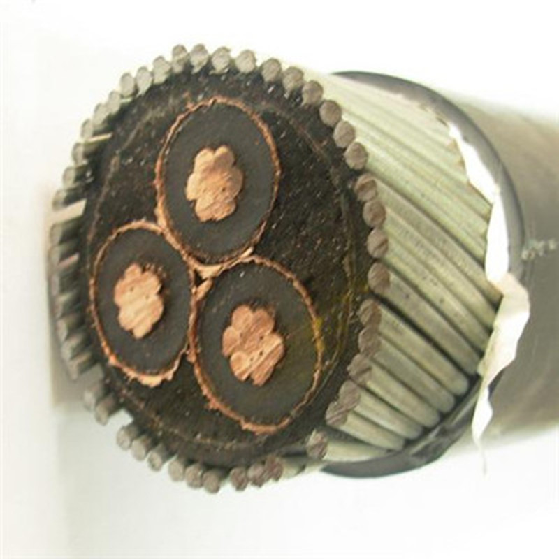 240sq.mm 3 Core STA / SWA Cable de alimentación blindado IEC60502-2, ICEA S-93-639, ICEA S-94-649, BS 6622