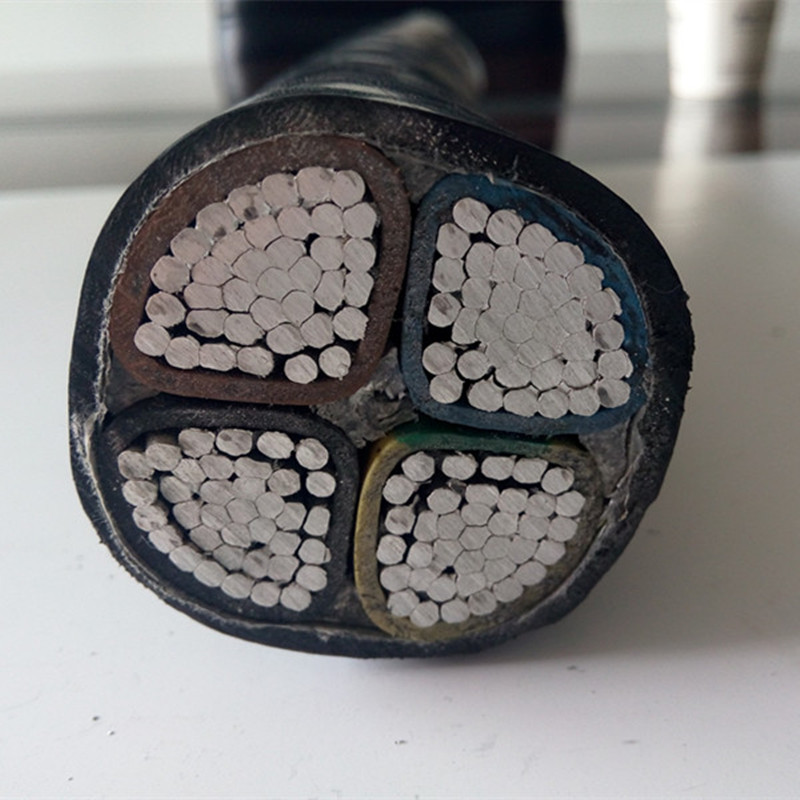 35 mm 4 Núcleo Cable Blindado Cobre Aislamiento Xlpe STA SWA Para Subterráneo