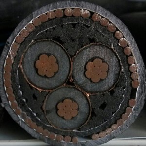 3core 1core 400mm2 Swa Copper Cable blindado / Cable de alimentación eléctrica
