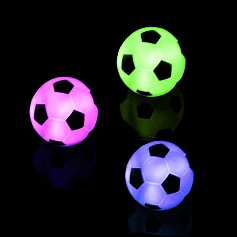 La bola de la bola del fútbol LED enciende las decoraciones para la Navidad / el día de fiesta