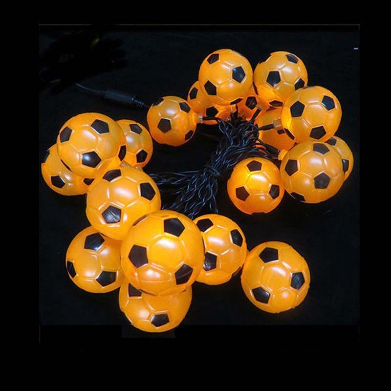 La bola de la bola del fútbol LED enciende las decoraciones para la Navidad / el día de fiesta