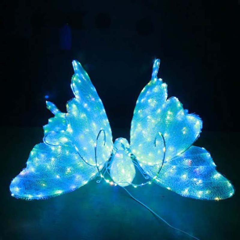 Decoraciones de luz de modelado de mariposa con iluminación LED de CD-LS122 3D