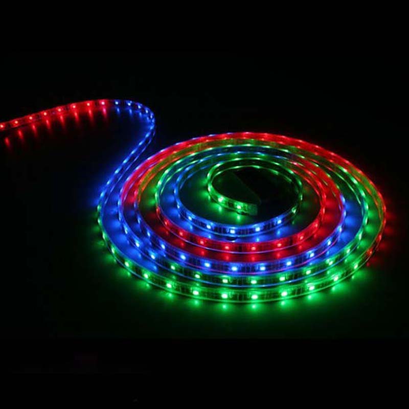 Luces de tira del LED Luces de secuencia coloridas de la tira del RGB para la Navidad / las decoraciones del día de fiesta