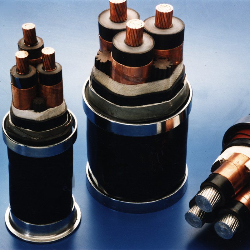 Cable blindado de alto voltaje de todos los tamaños 110KV para transmisión eléctrica por GB 11017, IEC60840