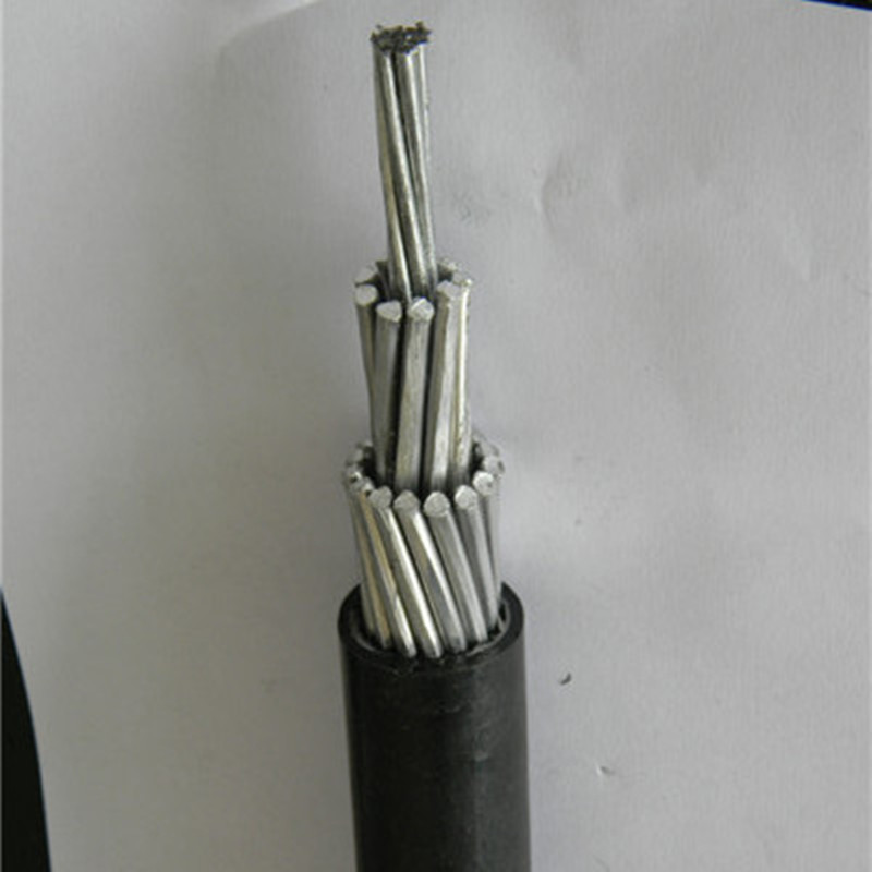 0.6 / 1kv ICEA PE estándar cubrió la línea de conductores de aluminio del cable de alimentación ABC
