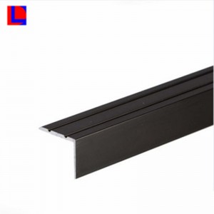 Ángulo de extrusión de aluminio 6063 T5 personalizado