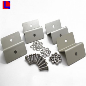 Para estructura del sistema de montaje solar de piezas.