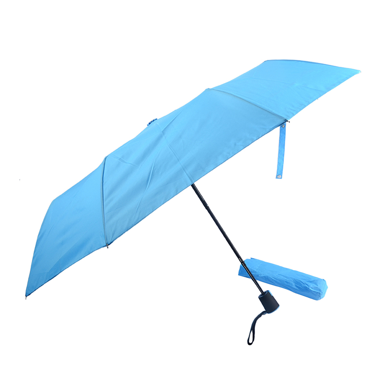 Paraguas portátil a prueba de viento plegable a prueba de viento plegable abierto auto del viaje de alta calidad