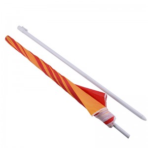 Sombrilla de playa al aire libre de impresión personalizada