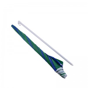 Sombrilla de sombrilla de playa al aire libre personalizada con flecos