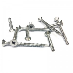 Tornillos autoperforantes avellanados