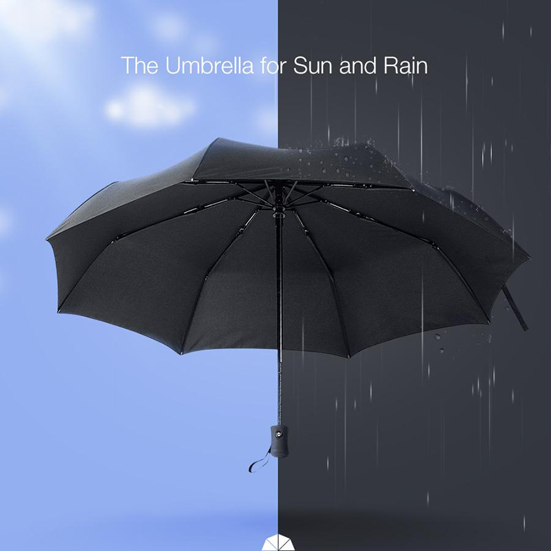 Regalos corporativos plegables marketing auto abrir y cerrar diseño personalizado 3 paraguas de lluvia plegable