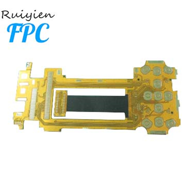 China shenzhen profesional odm rohs ul custom pet Transparente flexible Flexible PCB fpc board 2 Capas de poliimida