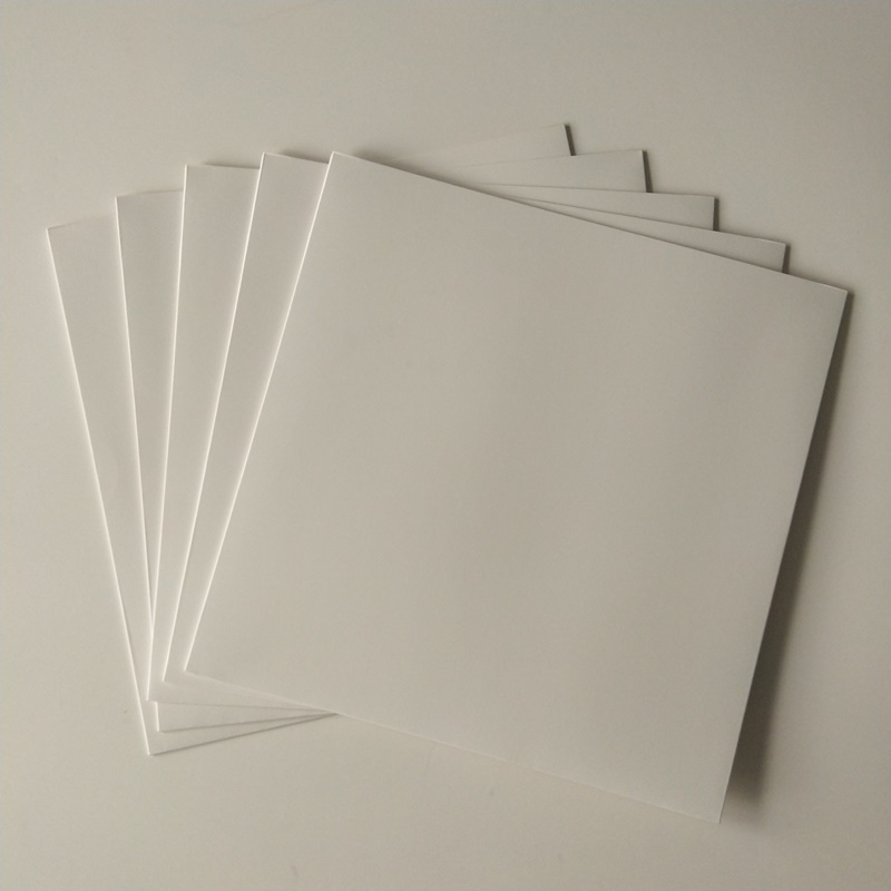 12 Cartón de color blanco LP / Tapa de registro Sin agujero