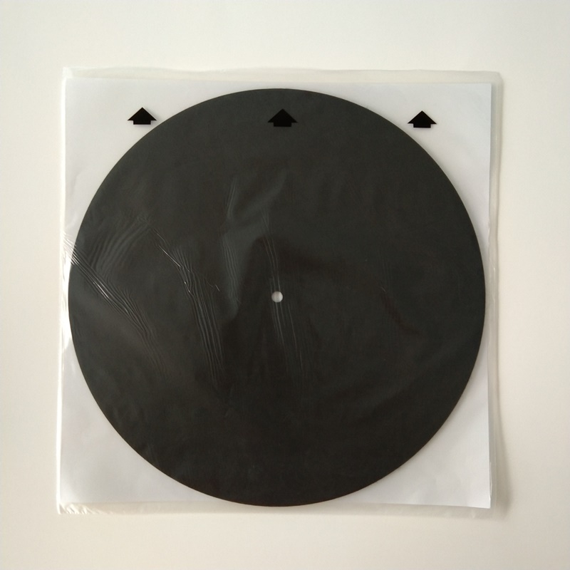 12 Funda interior antiestática de papel de arroz LP con impresión de logotipo personalizada