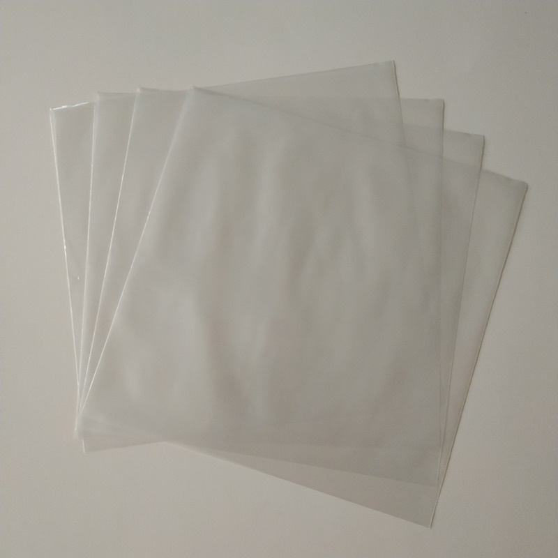 33RPM Premium Protective Flat Poly Vinyl Record Fundas exteriores para mangas