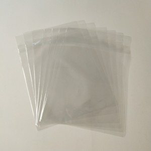 Crystal Clear 2mil Poly Resealable Golden Comic Book Bag
