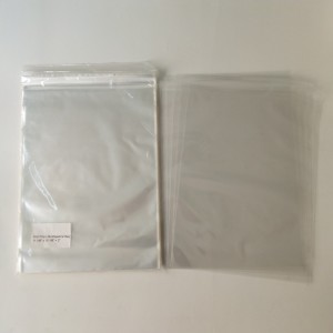 Crystal Clear 2mil Poly Resealable Life Magazine Bags