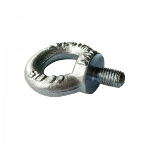 Perno de argolla de acero al carbono forjado H-Lift Din580