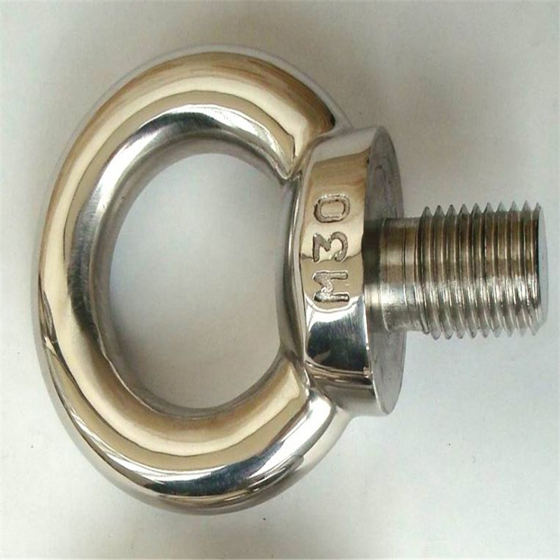 Perno de argolla de acero al carbono forjado H-Lift Din580