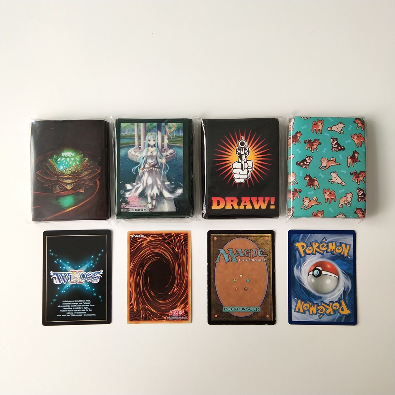 Funda de tarjeta de juego MTG de tamaño estándar impresa personalizada 66x91 mm