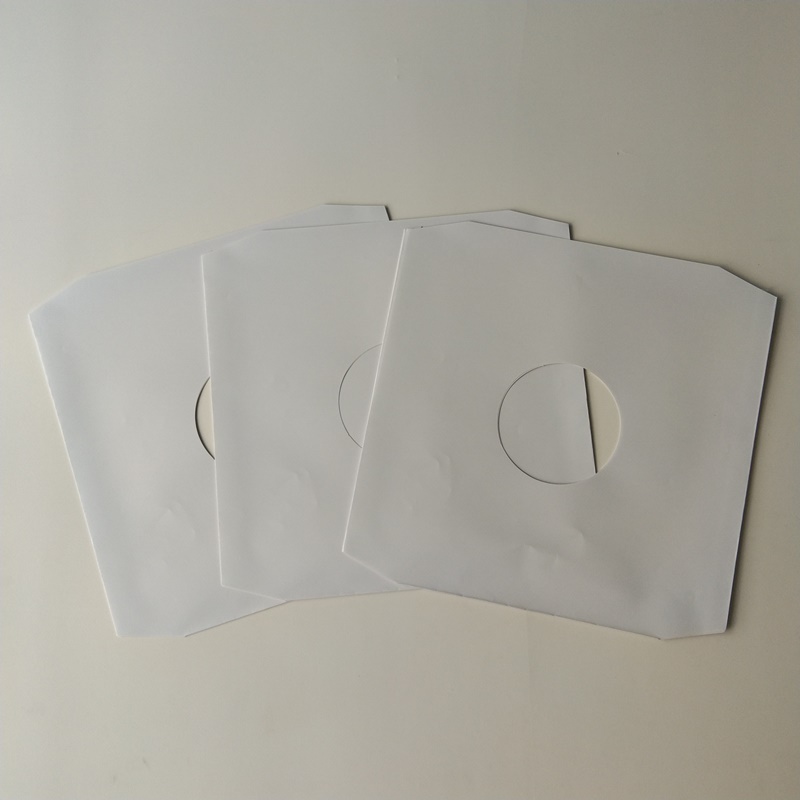 33 RPM Cut Corner Paper Record Sleeves