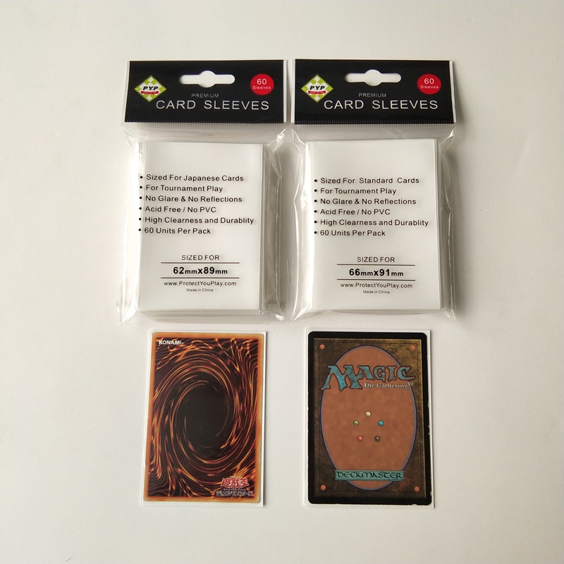 Blanco Matt Deck Protectores Mangas Tamaño estándar MTG Pokémon