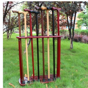 Regalo artesanal de madera puede bastón para mayores