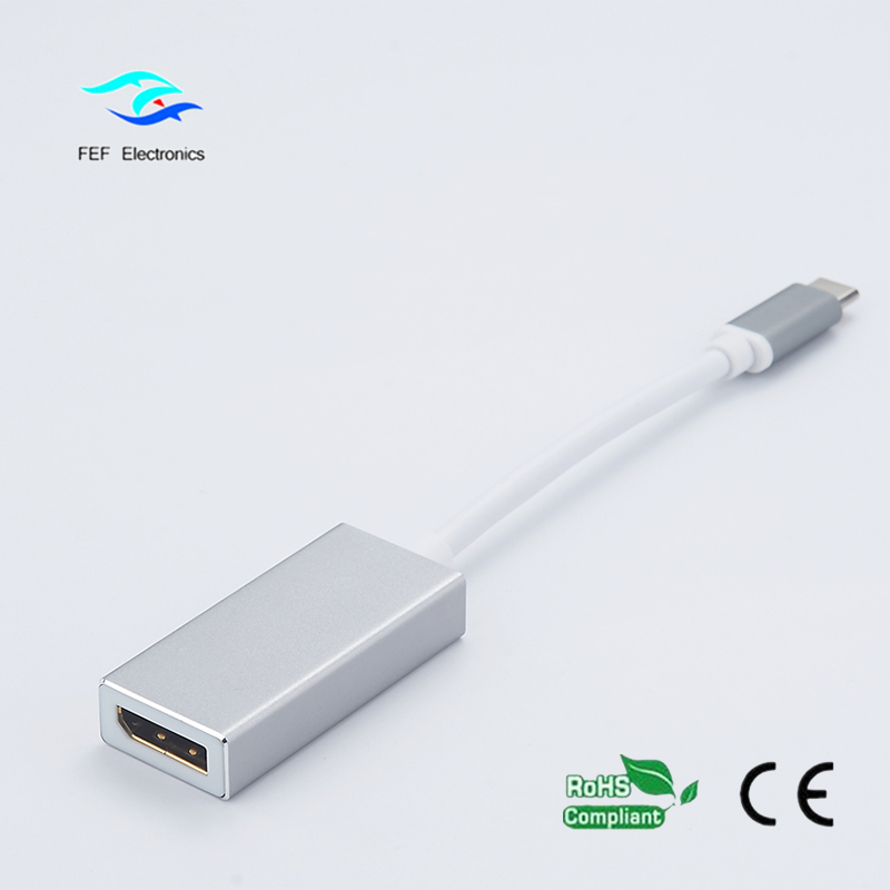 USB tipo-c para mostrar el puerto de ABS hembra