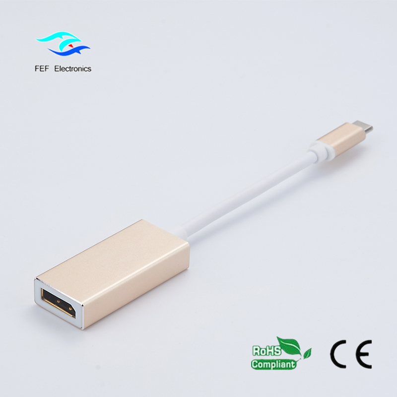 USB tipo-c para mostrar el puerto de ABS hembra