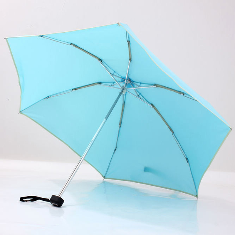 mini paraguas azul para bolso