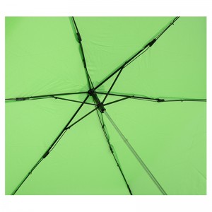 Paraguas de plátano 3 paraguas manual abierto con logo