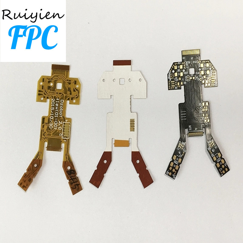 China robot de inteligencia grabado PCB fpc placa de circuito impreso flexible Fabricante