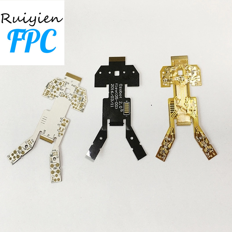 China robot de inteligencia grabado PCB fpc placa de circuito impreso flexible Fabricante