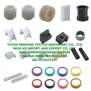 piezas de maquinaria itinerante