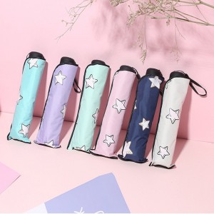 Regalos de empresa que cambian de color del artículo SUPERIOR mejor calificado paraguas de lluvia 3 veces