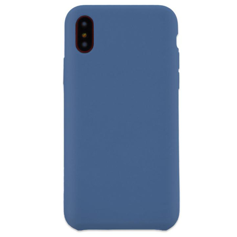 Para iPhone X Estuches Fundas de silicona suave para teléfono Funda de silicona Teléfono celular Móvil Volver