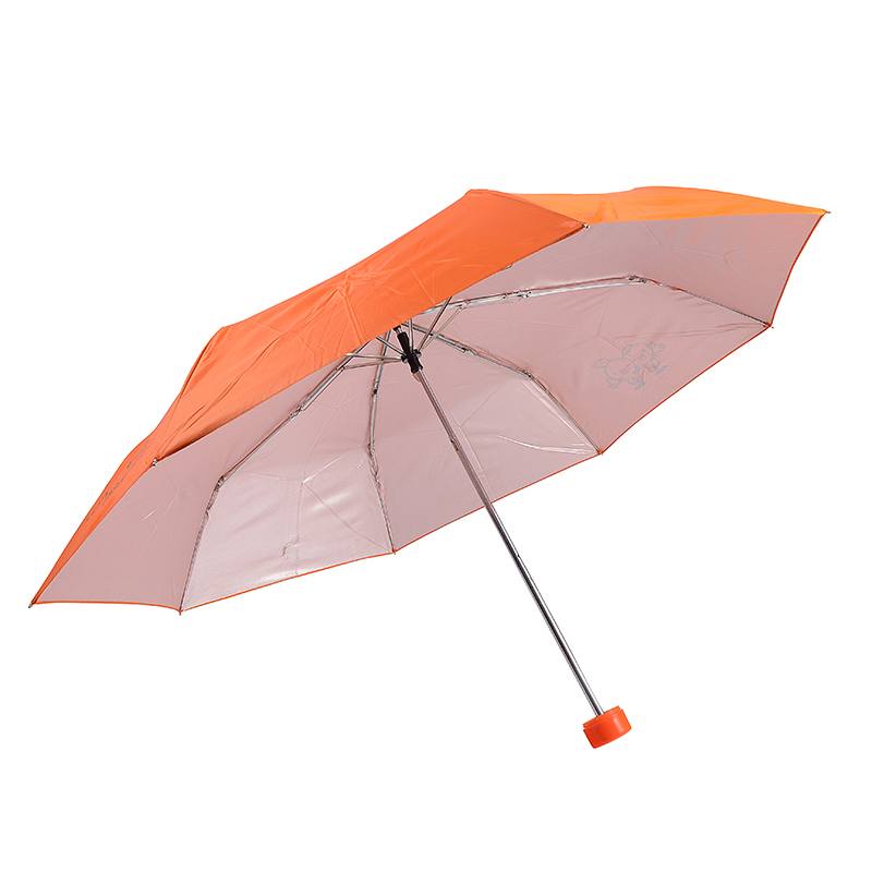 19 pulgadas con lápiz de plástico paraguas manual de función abierta 3 paraguas plegable