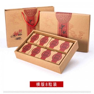 caja de embalaje de almuerzo de ensalada de bento de papel kraft desechable personalizado al por mayor