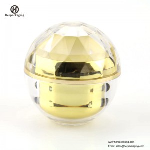 HXL216A Tarro cosmético vacío redondo Contenedor de doble pared Tarro para el cuidado de la piel