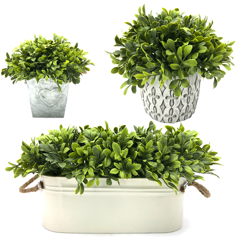 Artificial Realista Suculento Árbol Verde Planta Tropical Decoración Hogar Jardín