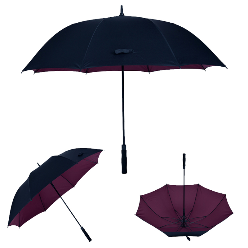 paraguas de golf de negocios de doble capa de 2 capas