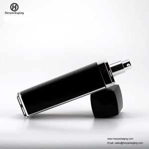 HXL314A Acrílico vacío sin aire crema y botella de loción envases cosméticos cuidado de la piel contenedor