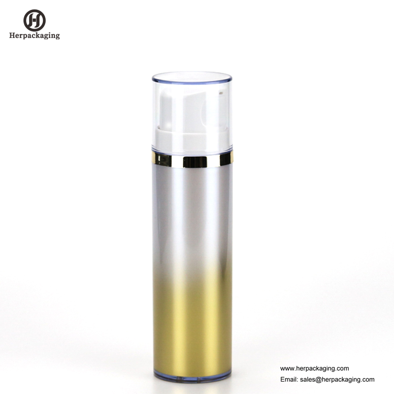 HXL415A Acrílico vacío crema sin aire y botella de loción envase cosmético envase para el cuidado de la piel