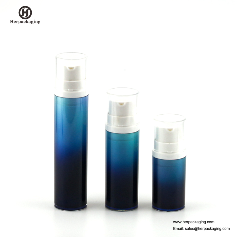 HXL416B Crema de acrílico vacía sin aire y botella de loción envase cosmético envase para el cuidado de la piel