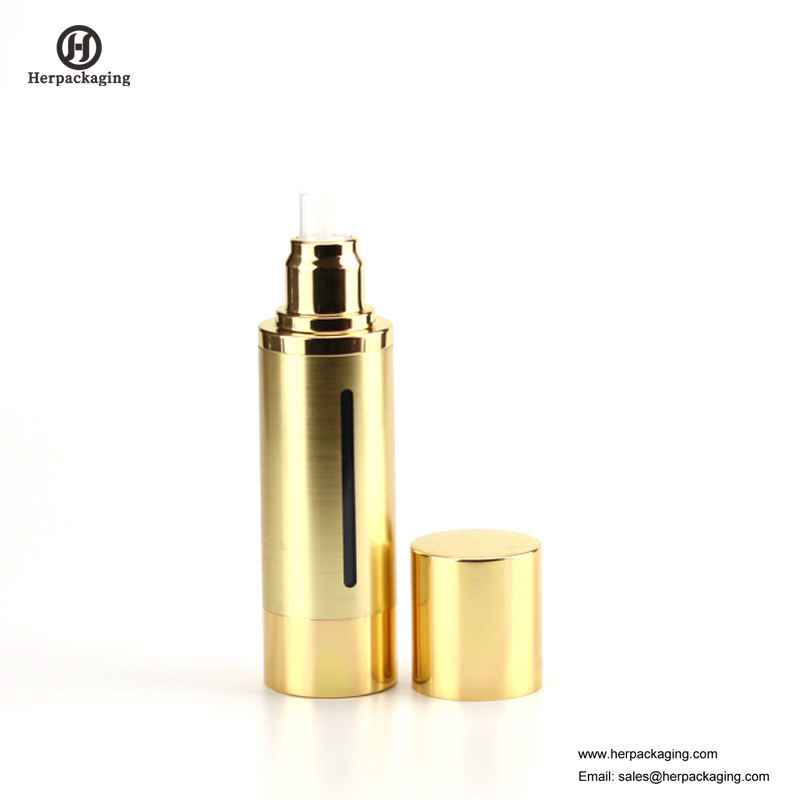 HXL418 Acrílico vacío sin aire crema y botella de loción envase cosmético envase para el cuidado de la piel