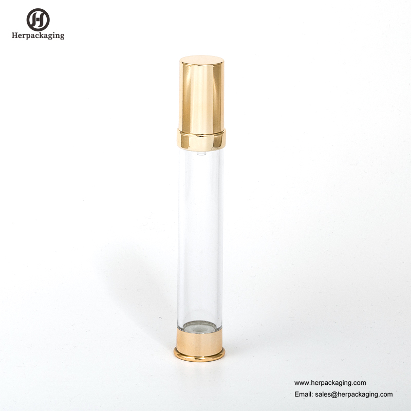 HXL422 Crema de acrílico vacía sin aire y botella de loción envase cosmético envase para el cuidado de la piel