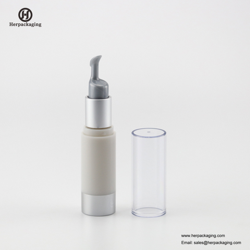 HXL428 Crema sin aire acrílica vacía y botella de loción envase cosmético envase para el cuidado de la piel