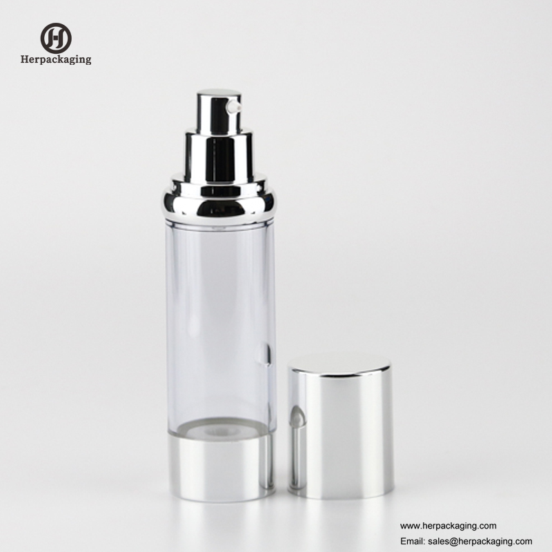 HXL4210 Crema sin aire acrílica vacía y botella de loción envase cosmético envase para el cuidado de la piel