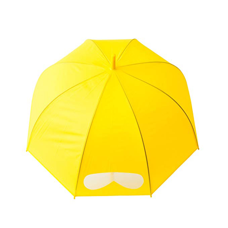 Ventana recta de paraguas de diseño personalizado de forma de domo de 19 pulgadas